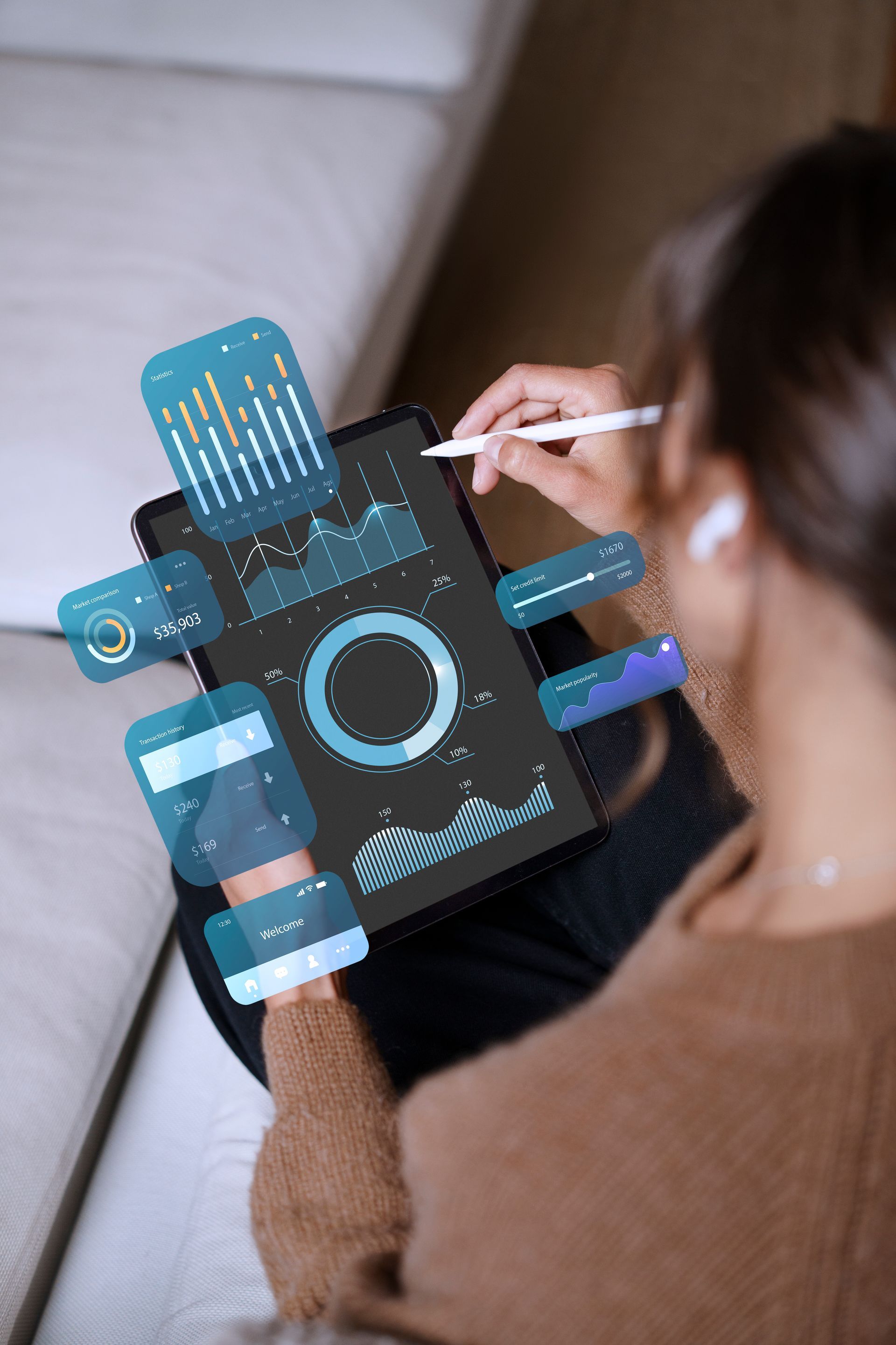 Designing a user interface and training data for a small business chatbot: Image by Freepik