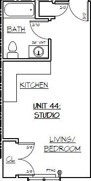 Studio Floor Plan