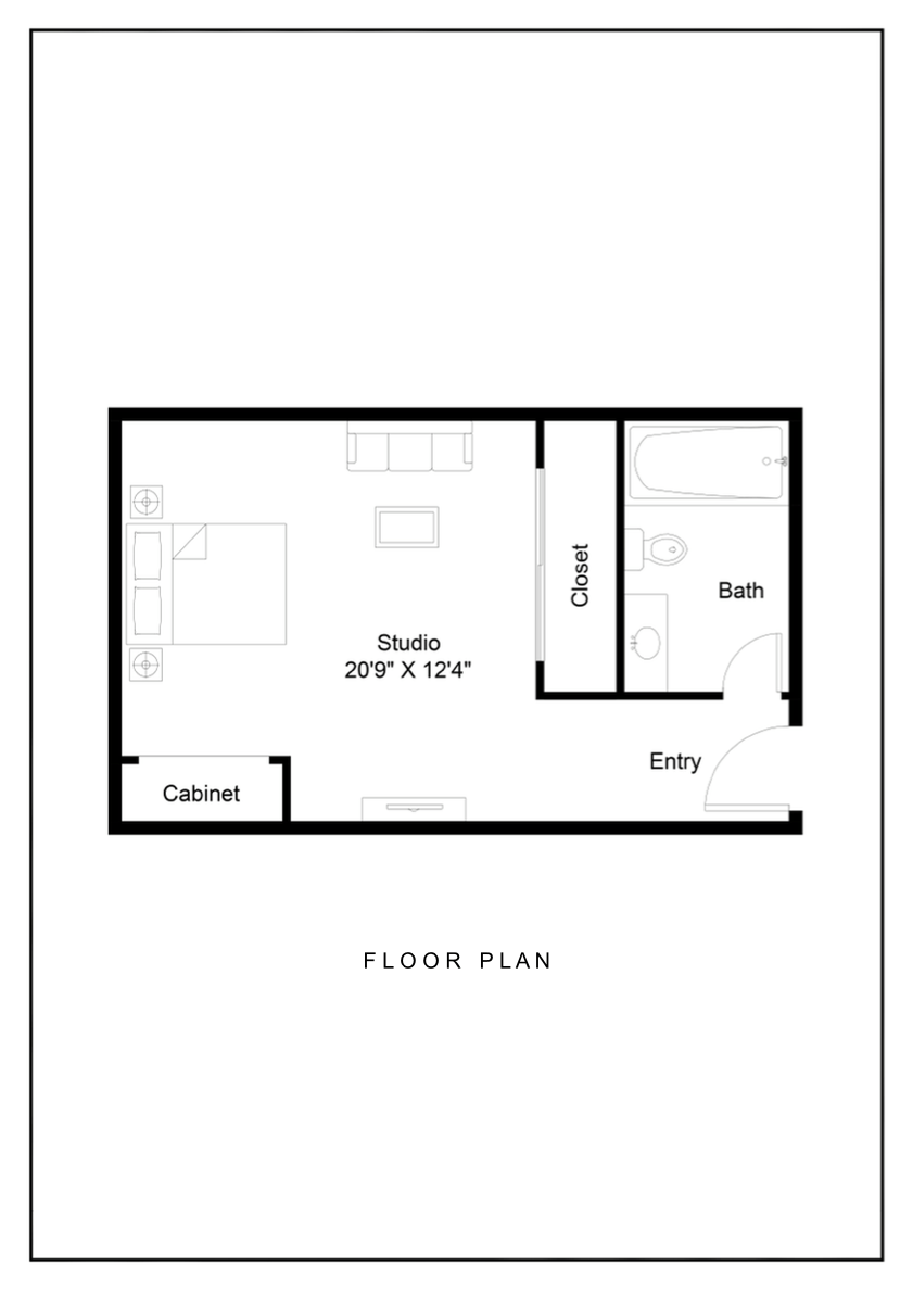 Studio Floor Plan