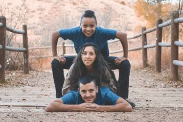 Siblings Doing Poses - Photography in Colorado Springs, CO