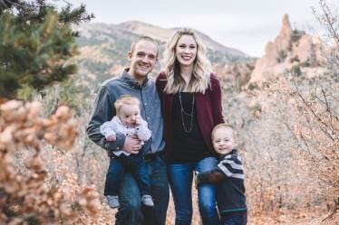 Family with Two Children - Photography in Colorado Springs, CO