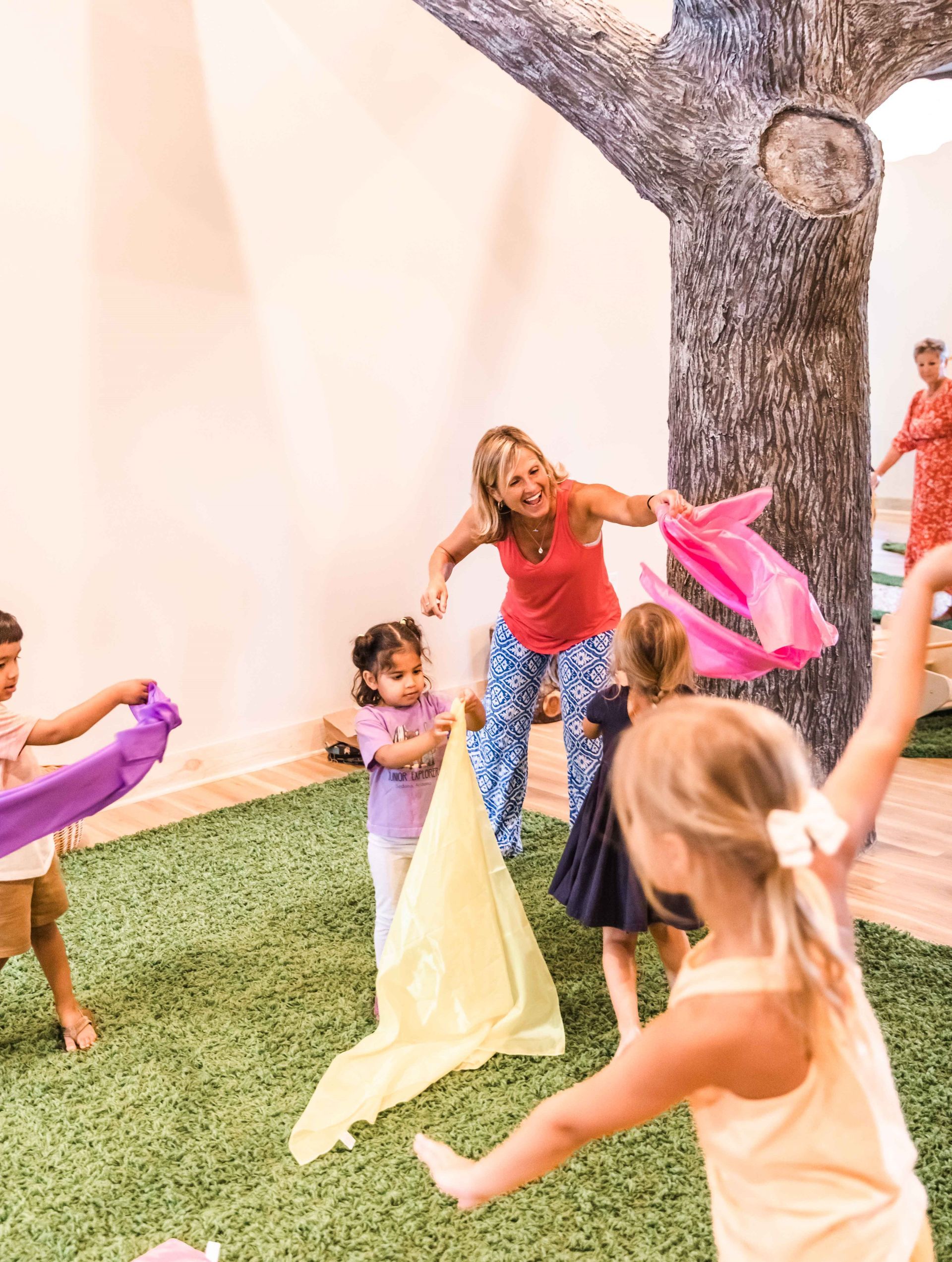 Kids With Teacher — Jacksonville, FL — Moonbow Childcare