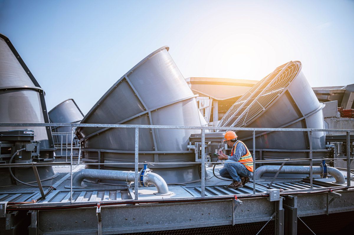 Industrial & commercial HVAC systems in Dallas, Texas.