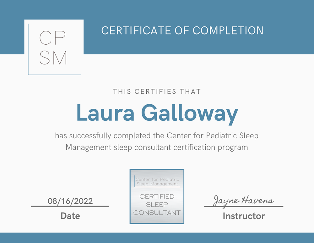 training certificate 1