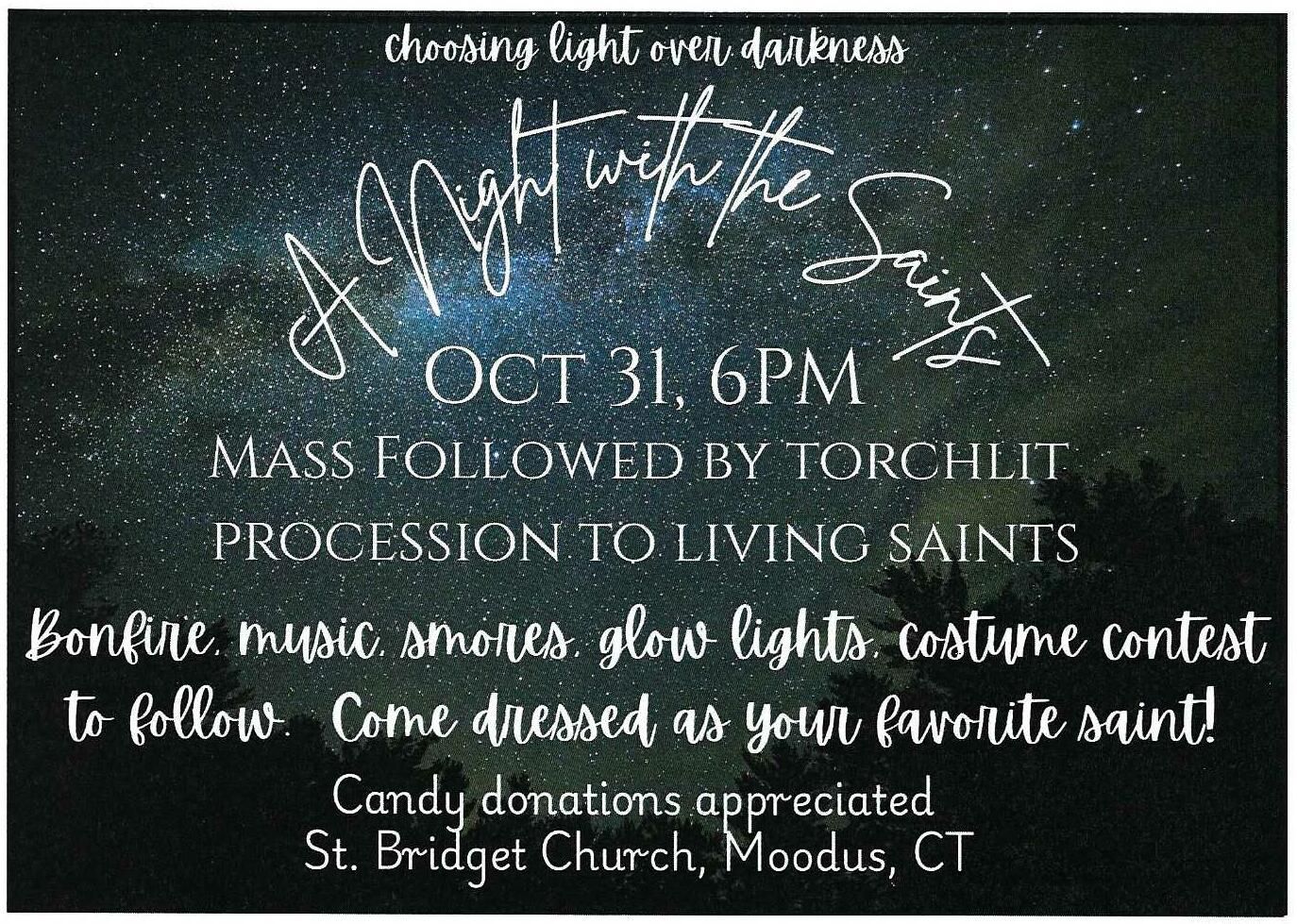 A Night with the Saints