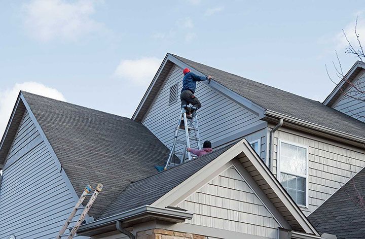 Storm damage repair
