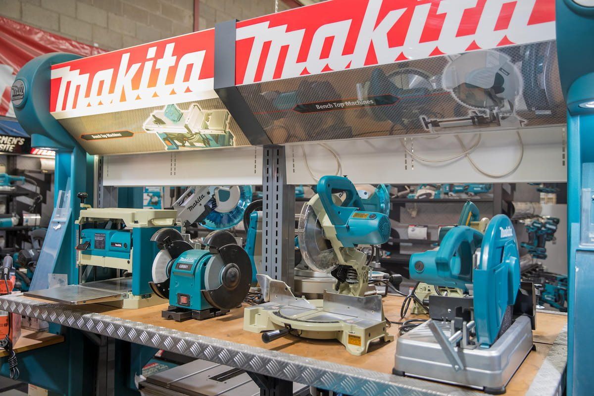 Range of Makita Saws on Display — Tool Accessories in Coffs Harbour, NSW