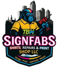 TBM SignFabs,Shirt,Repairs & Printshop LLC
