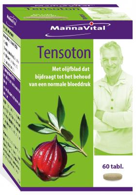 Tensoton Mannavital supplement bloeddruk blood pressure