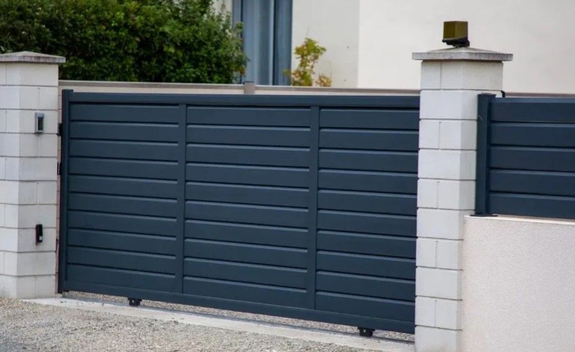 Composite Gates UK sliding automatic gate Glasgow