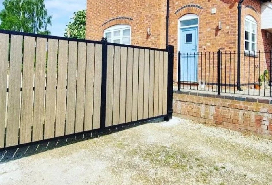 Composite Gates UK commercial gates Glasgow