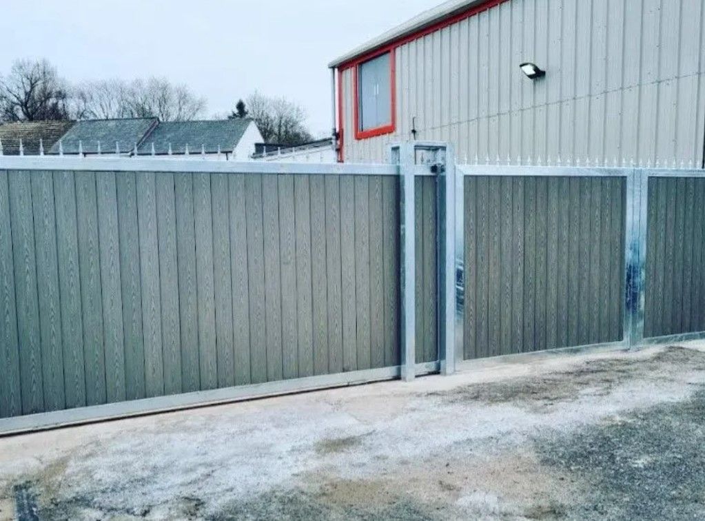 Composite Gates UK industrial gates Glasgow