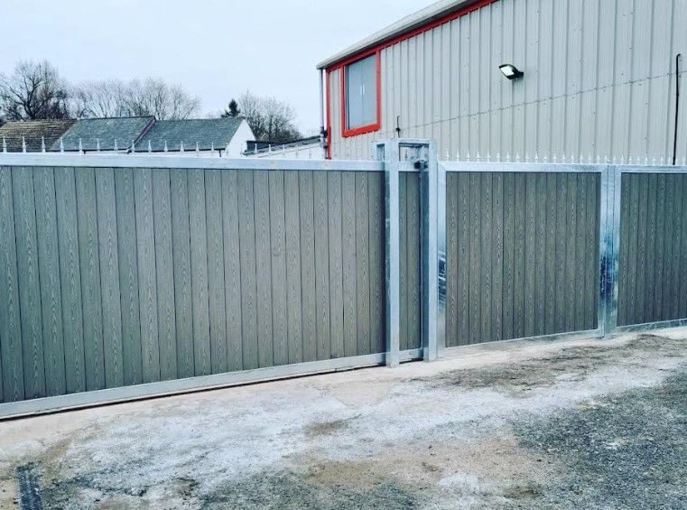 Composite Gates UK industrial gates Widnes