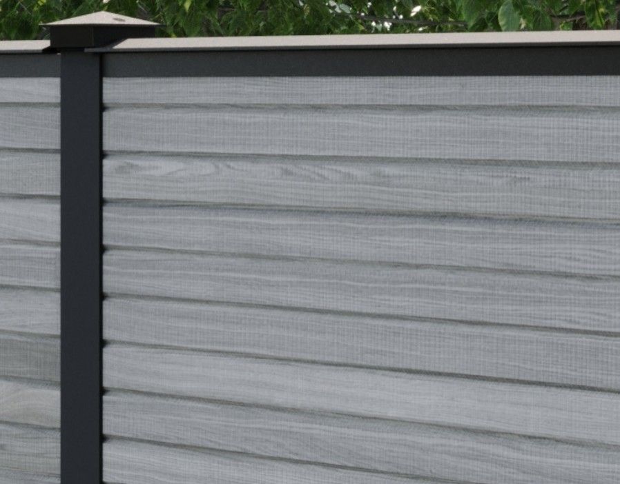 Composite Gates UK Natural Timber Composite Fence Boards Derby
