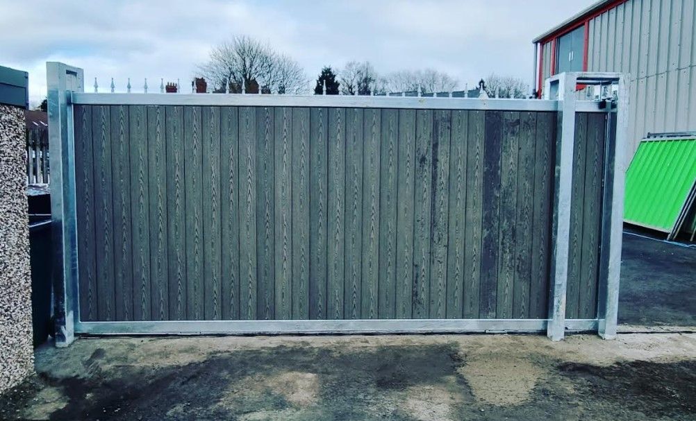 Composite Gates UK industrial gates Leicester