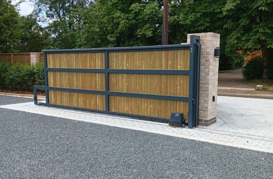 Composite Gates UK automated gates Birmingham