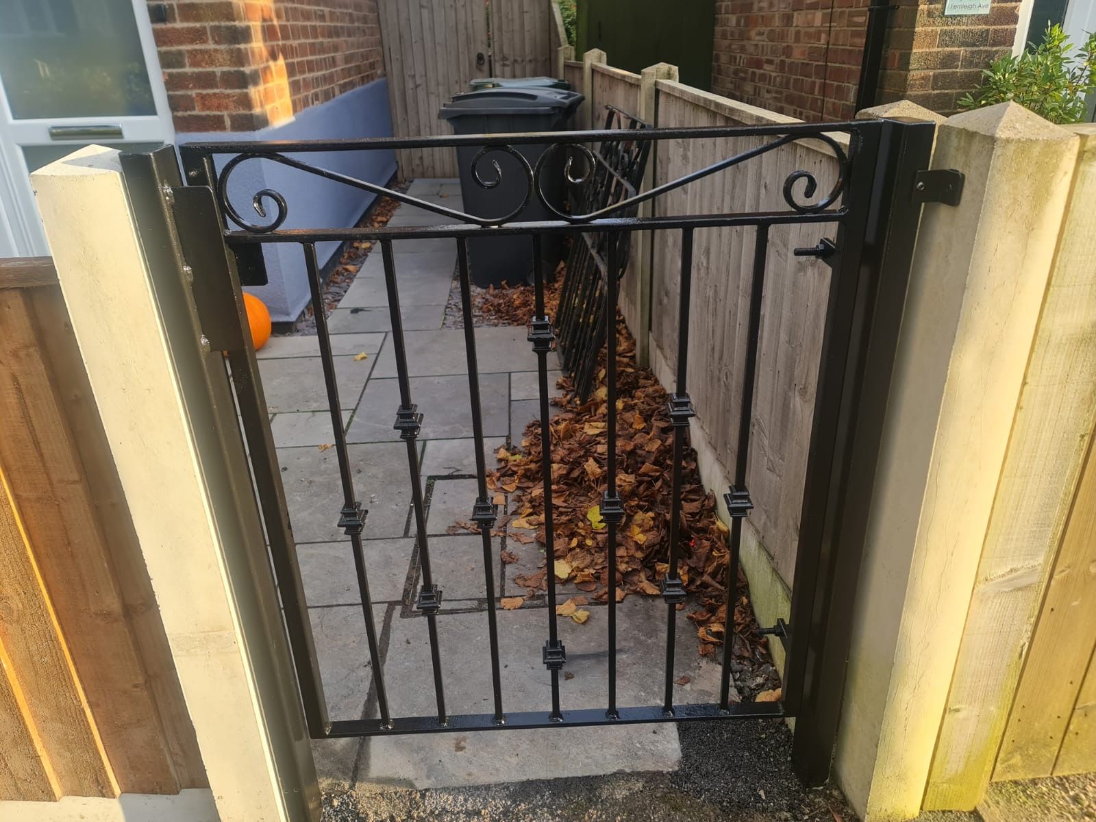 composite gates UK small bespoke metal 