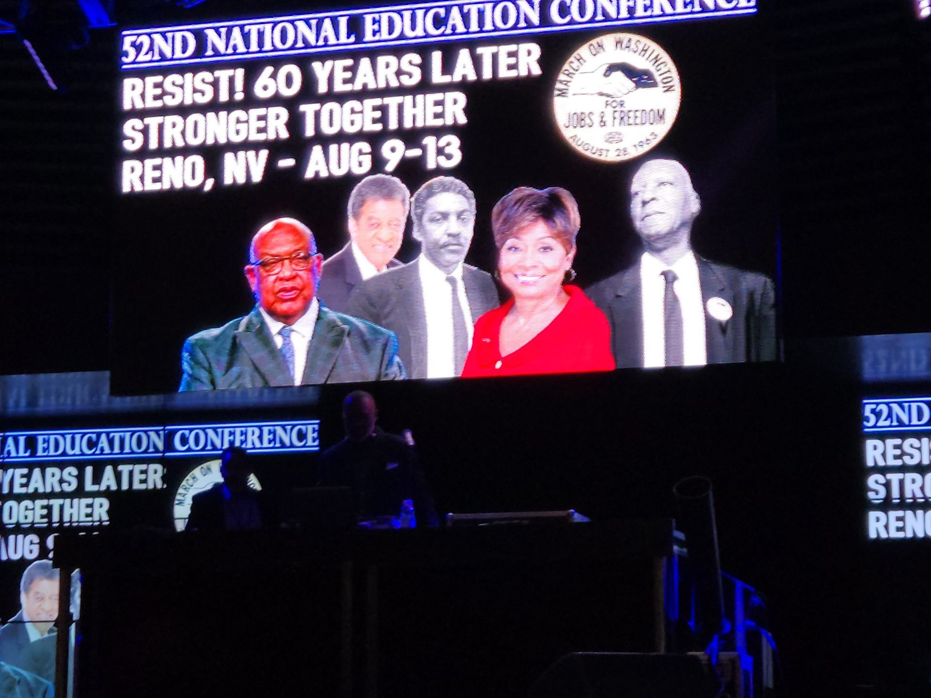 On screen graphic at the APRI 52nd National Education Conference