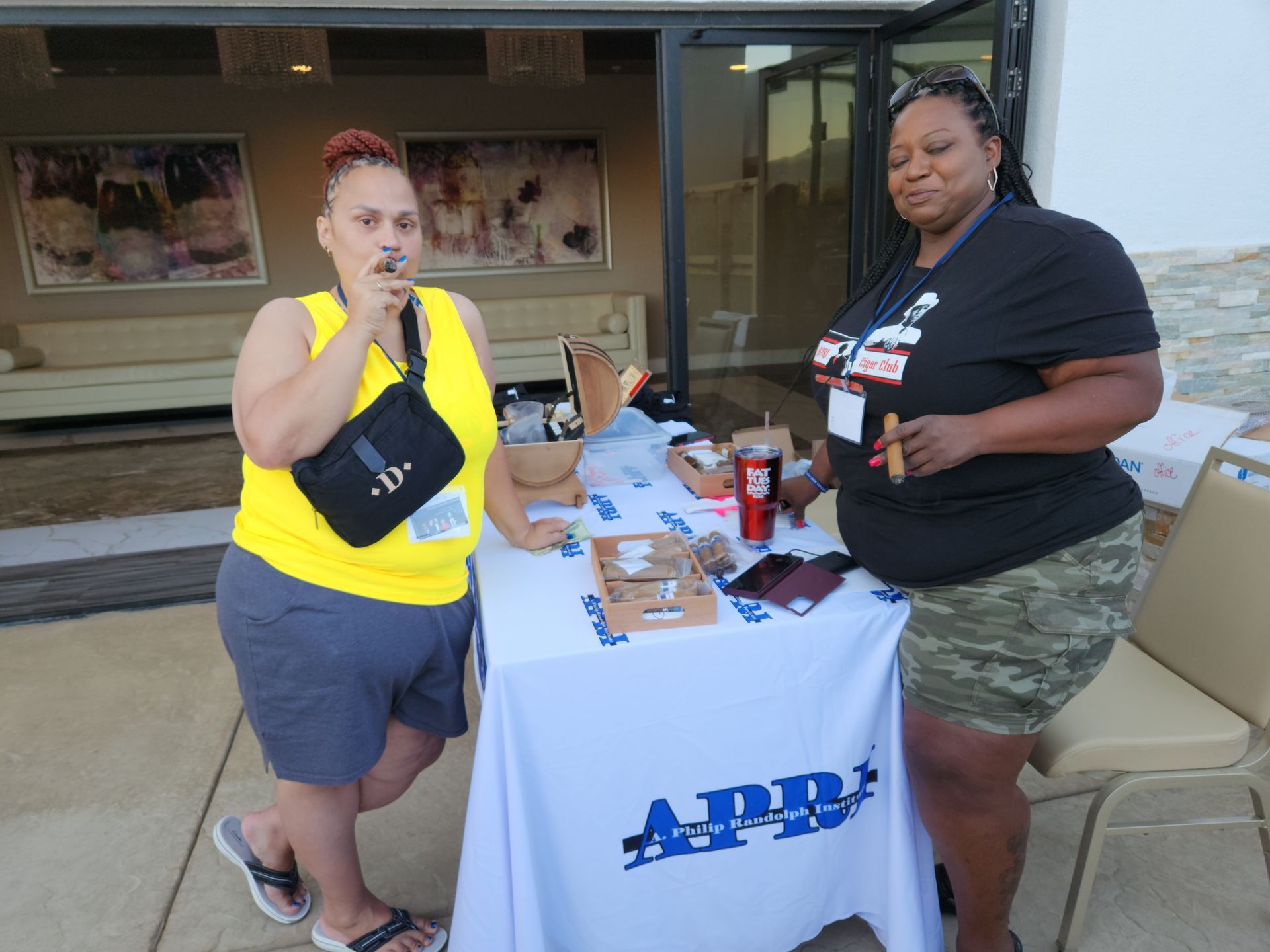 Besties at the  at an APRI 