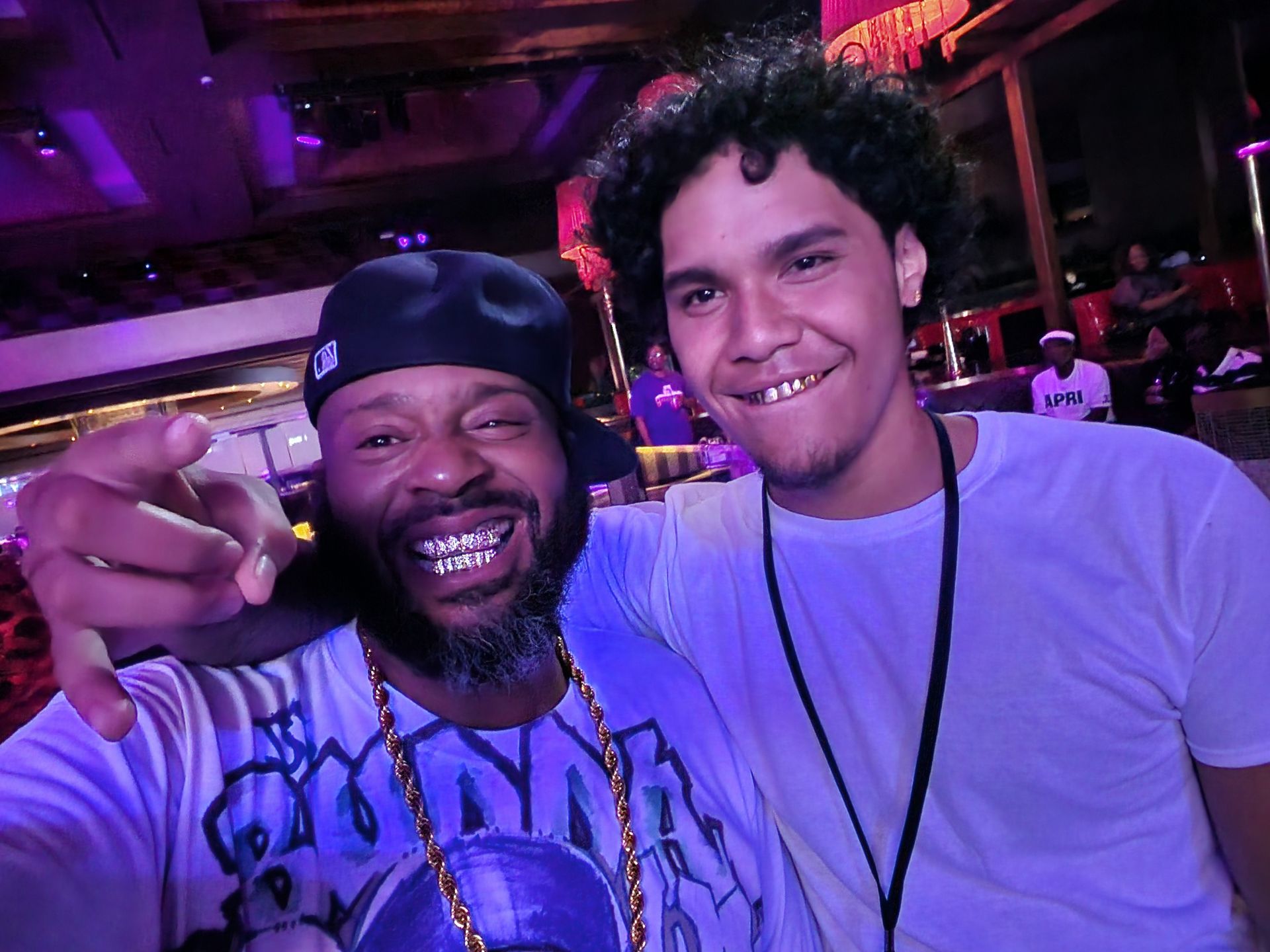 Al Brown smiling with Youth Member