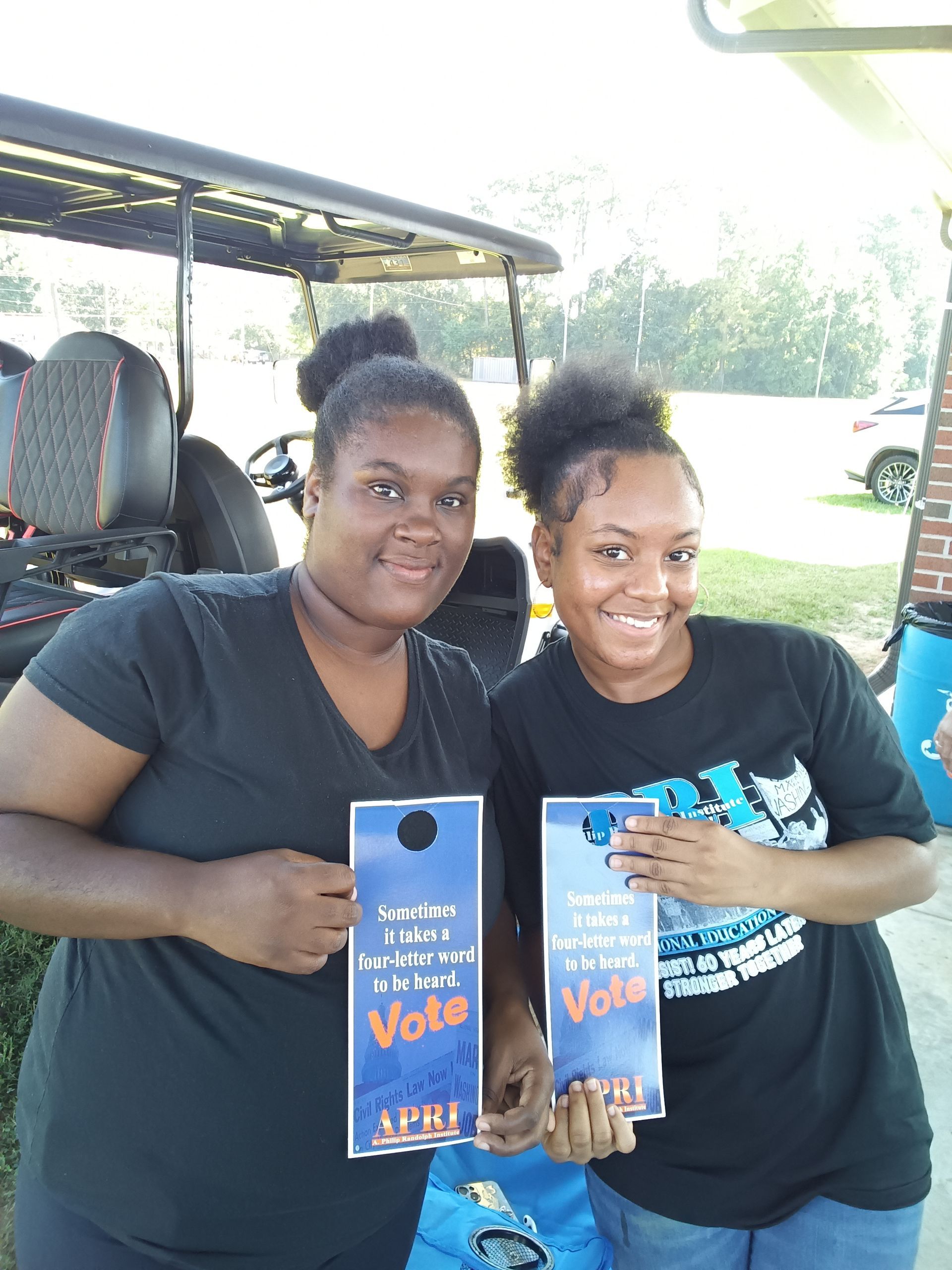 Voter registration volunteers in Mississippi