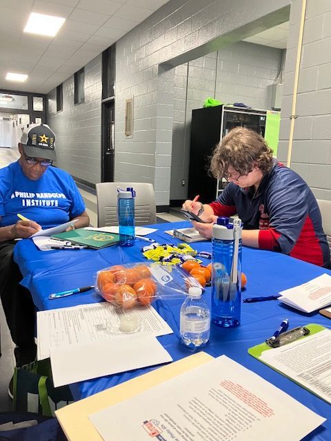 Older voter registration volunteers in Mississippi