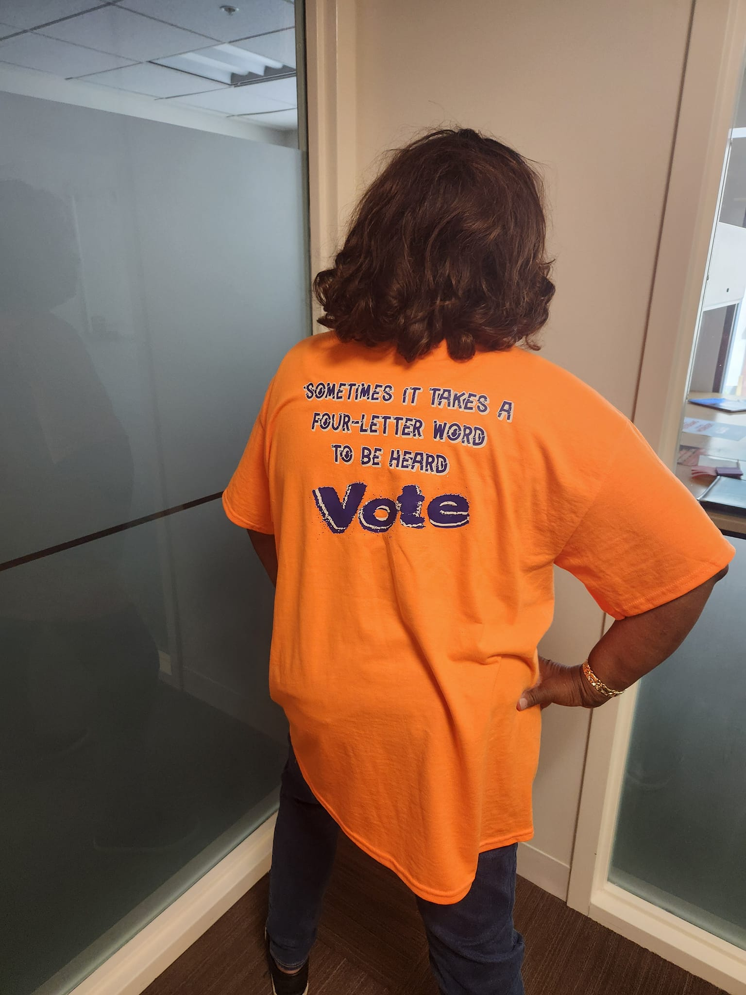 orange shirt f back