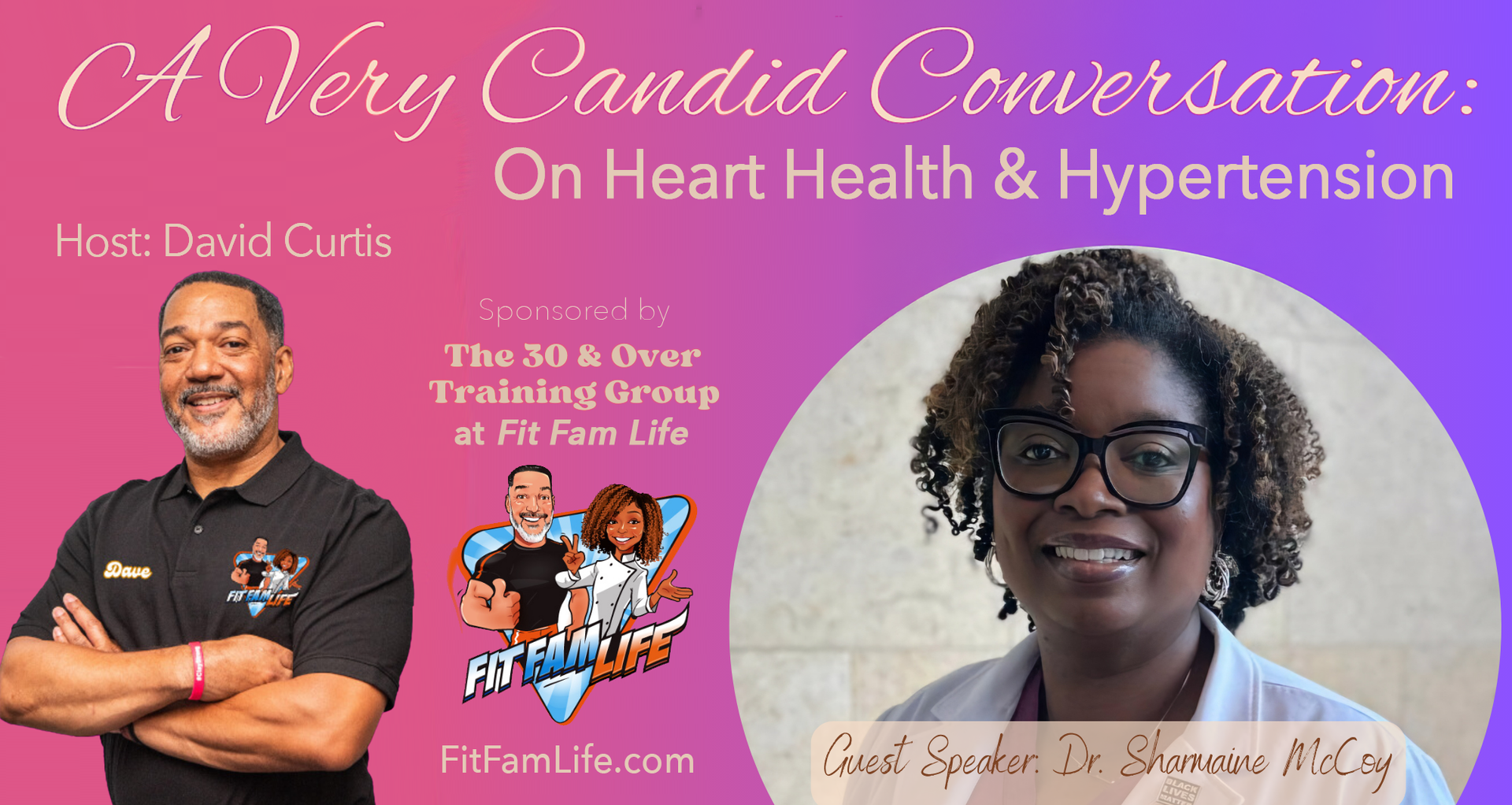 A very candid conversation on heart health and hypertension