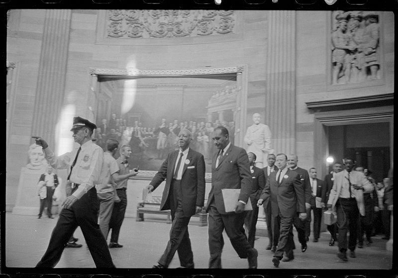 a.philip-randolph-and-other-civil-rights-leaders-after-meeting-with-President Franklin-Roosevelt