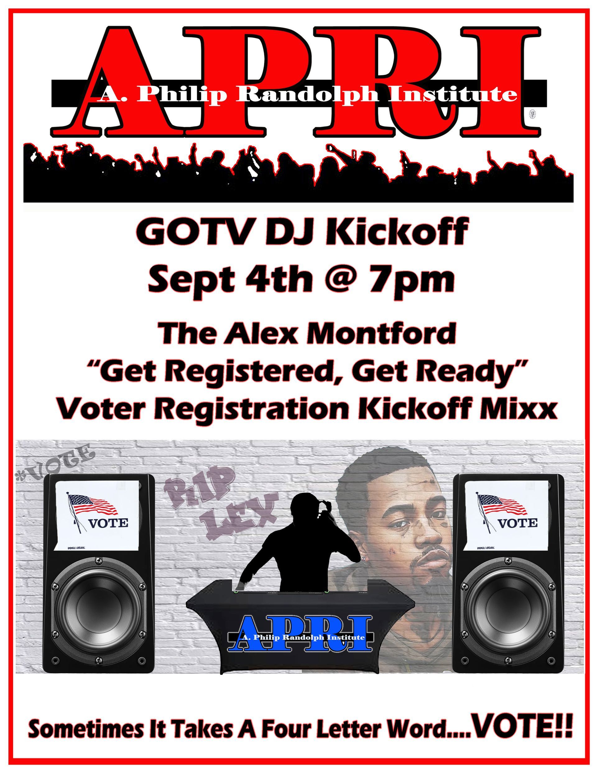 Get out the vote DF Kickoff (Sept 3th 2024)