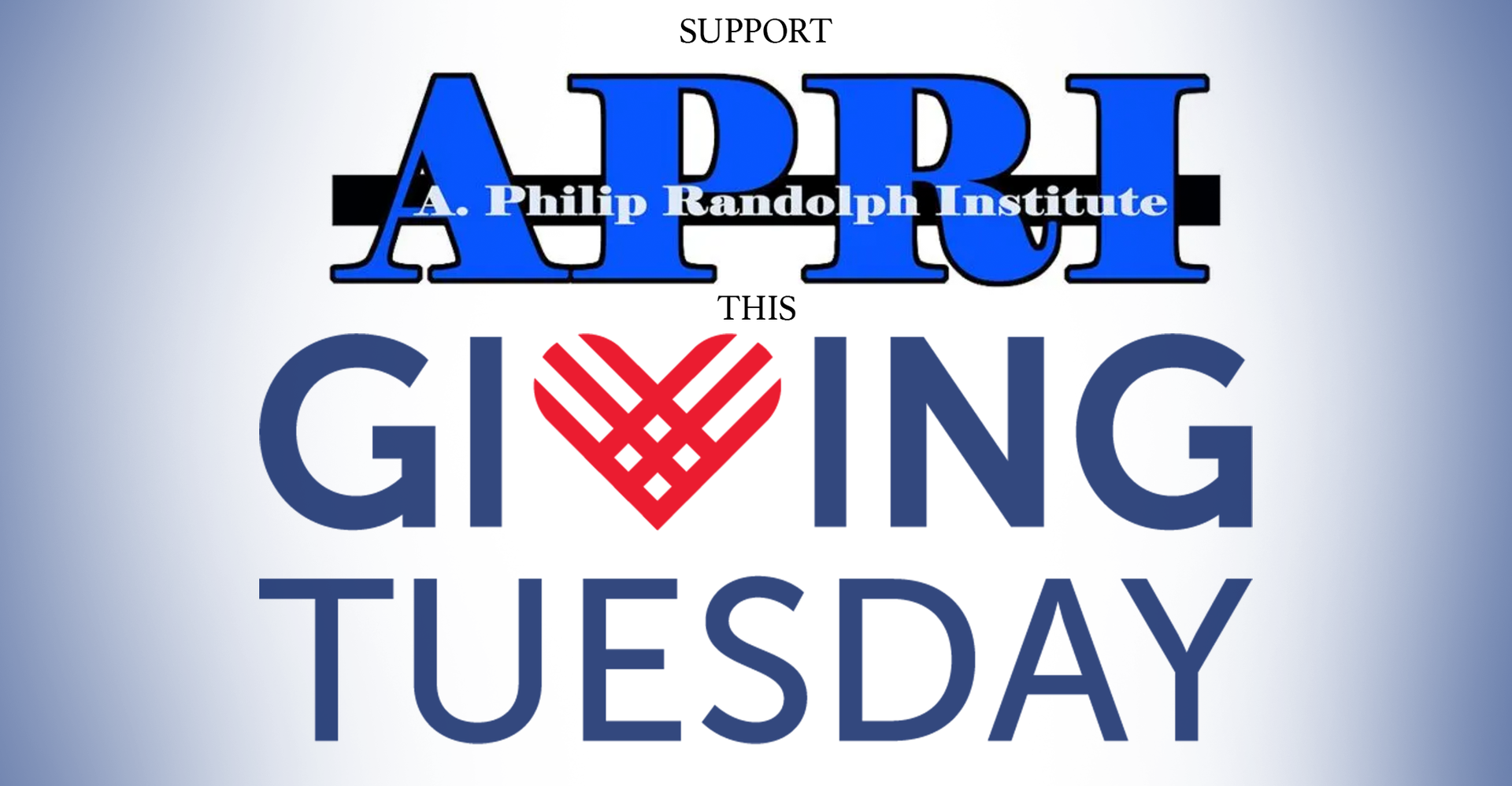 Support APRI this Giving Tuesday graphic