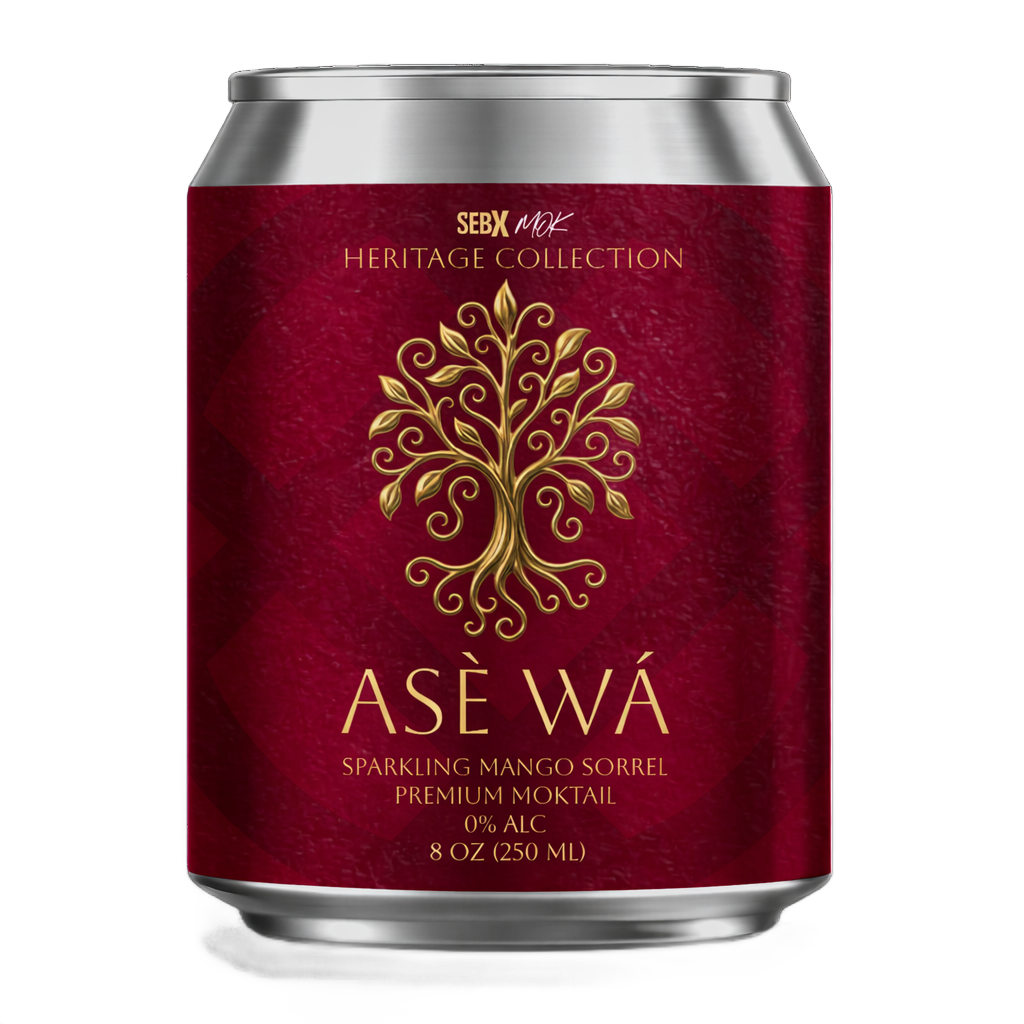 Asè Wá - Sparkling Mango Sorrel Premium Mocktail
