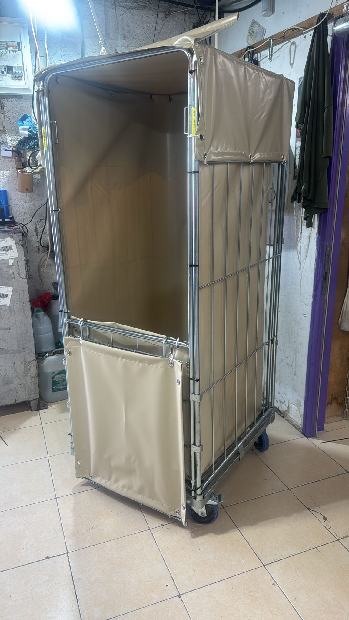 כיסוי לעגלת כביסה