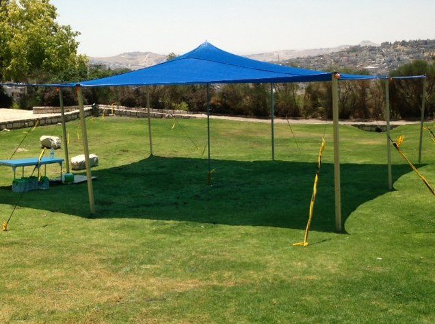 רשת הצללה לגינה