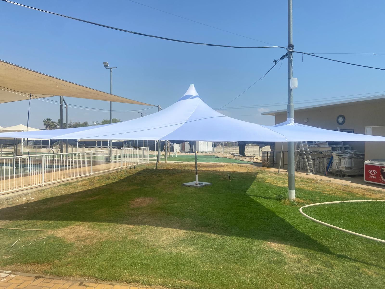 בד לייקרה להצללה