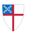 St John's Logo white text