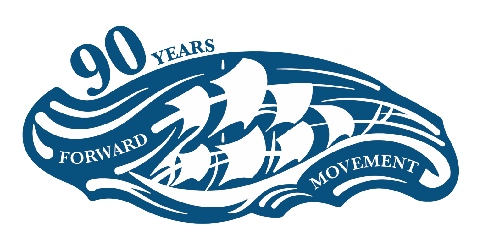 90 Years Ship Logo for Forward Movement