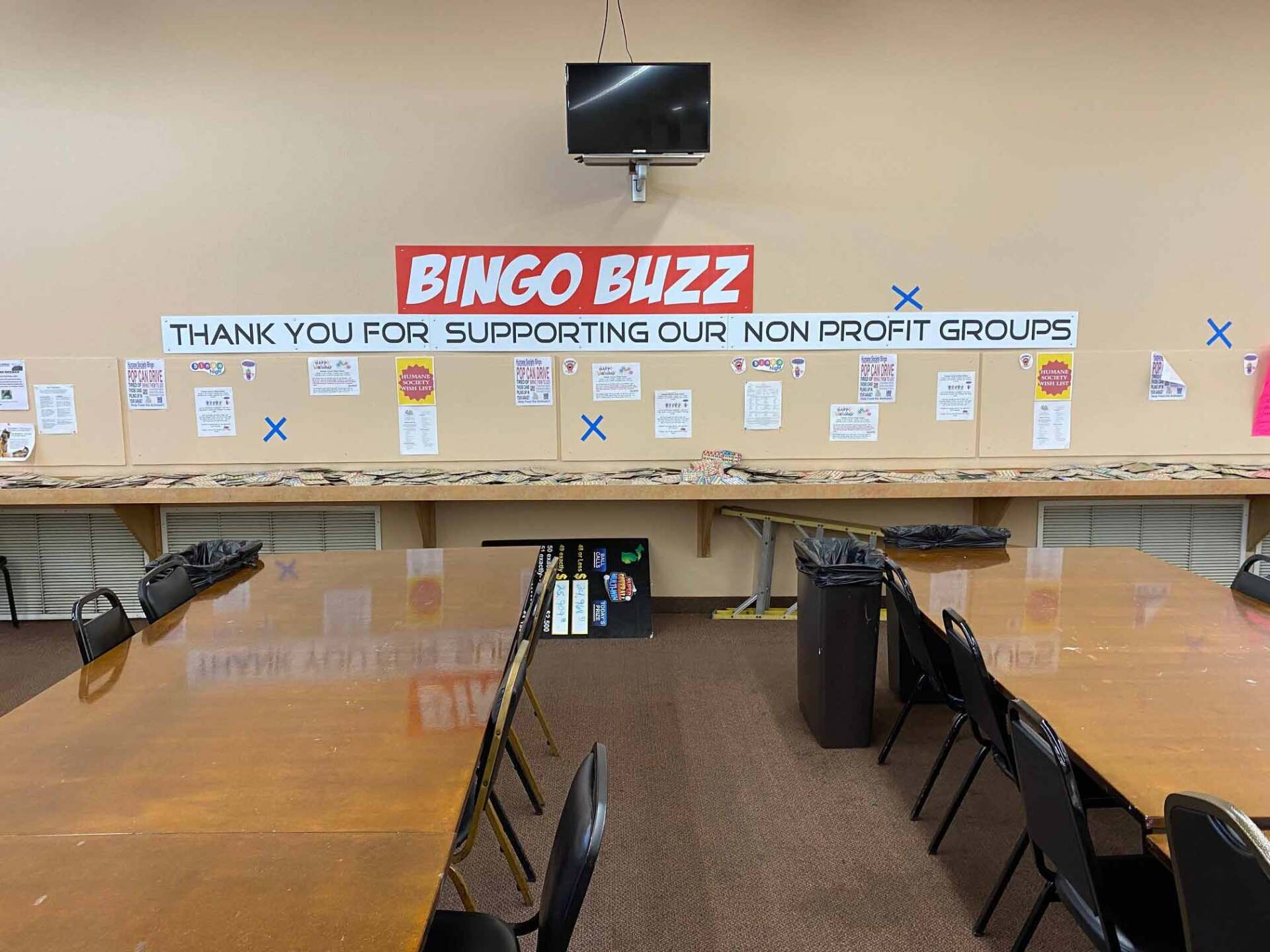 Bingo Seating Area — Muskegon, MI — Select Auditorium