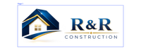A logo featuring a stylized blue and gold house icon to the left of the text