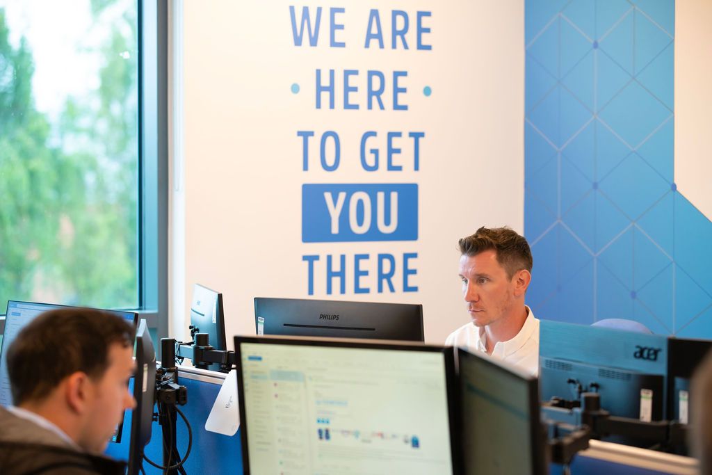 Business team working