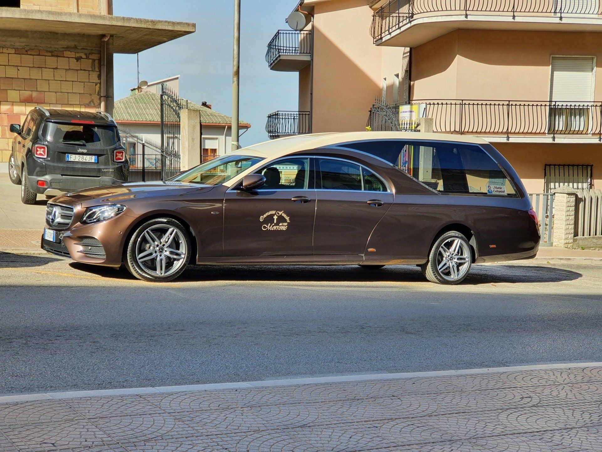 trasporto salma con carro funebre
