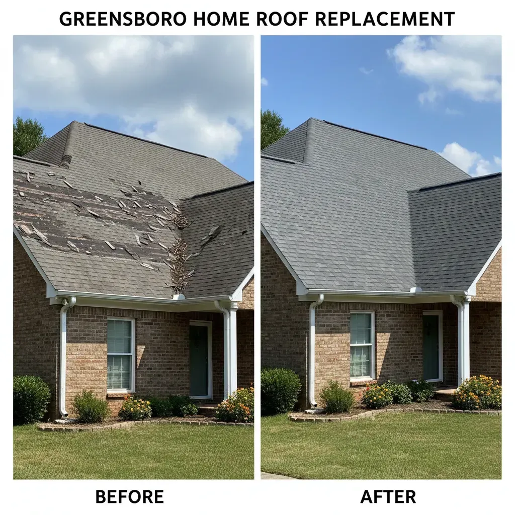 Professional roof replacement by roofing companies Greensboro NC serving local homeowners