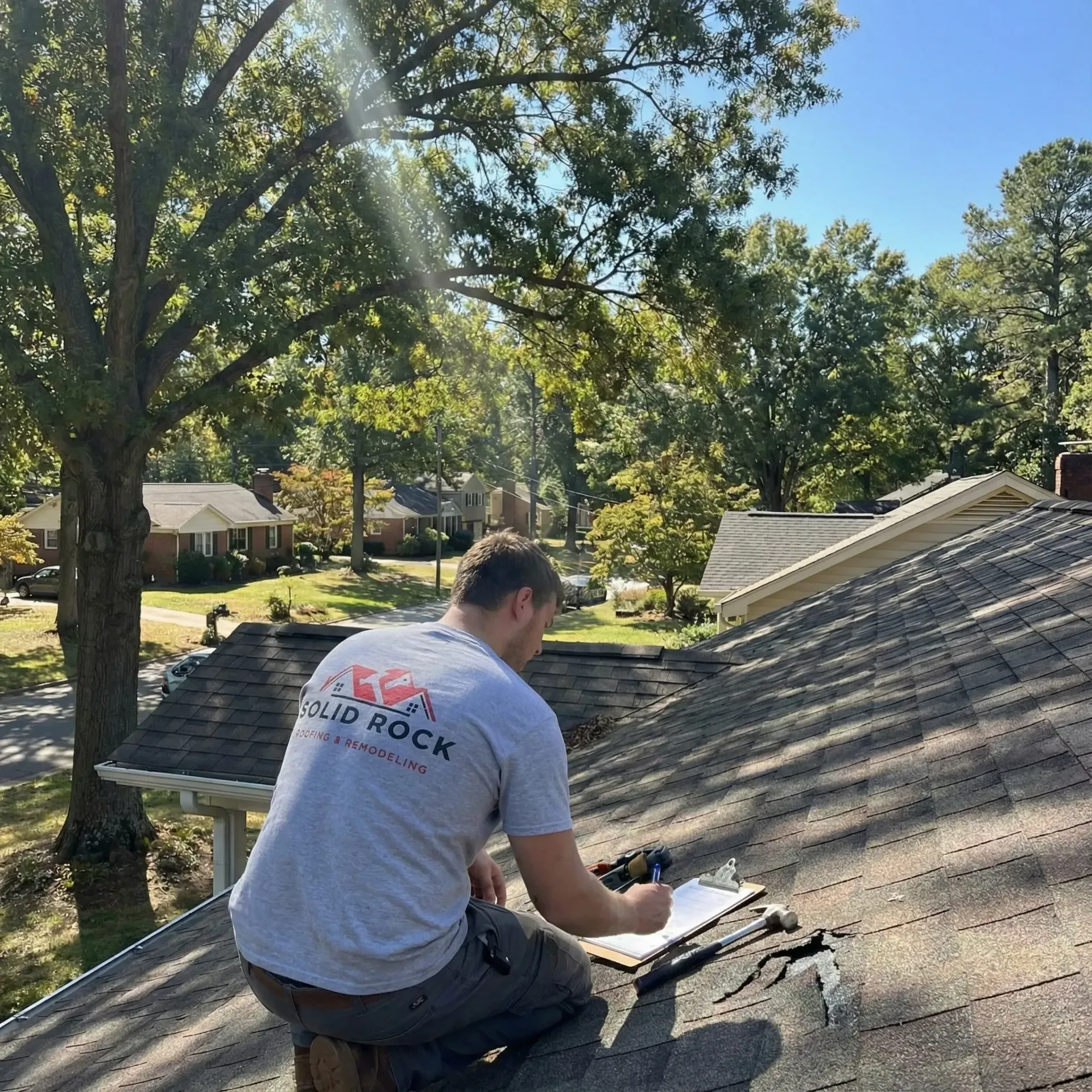 Professional roofing inspection by trusted roofing companies High Point NC