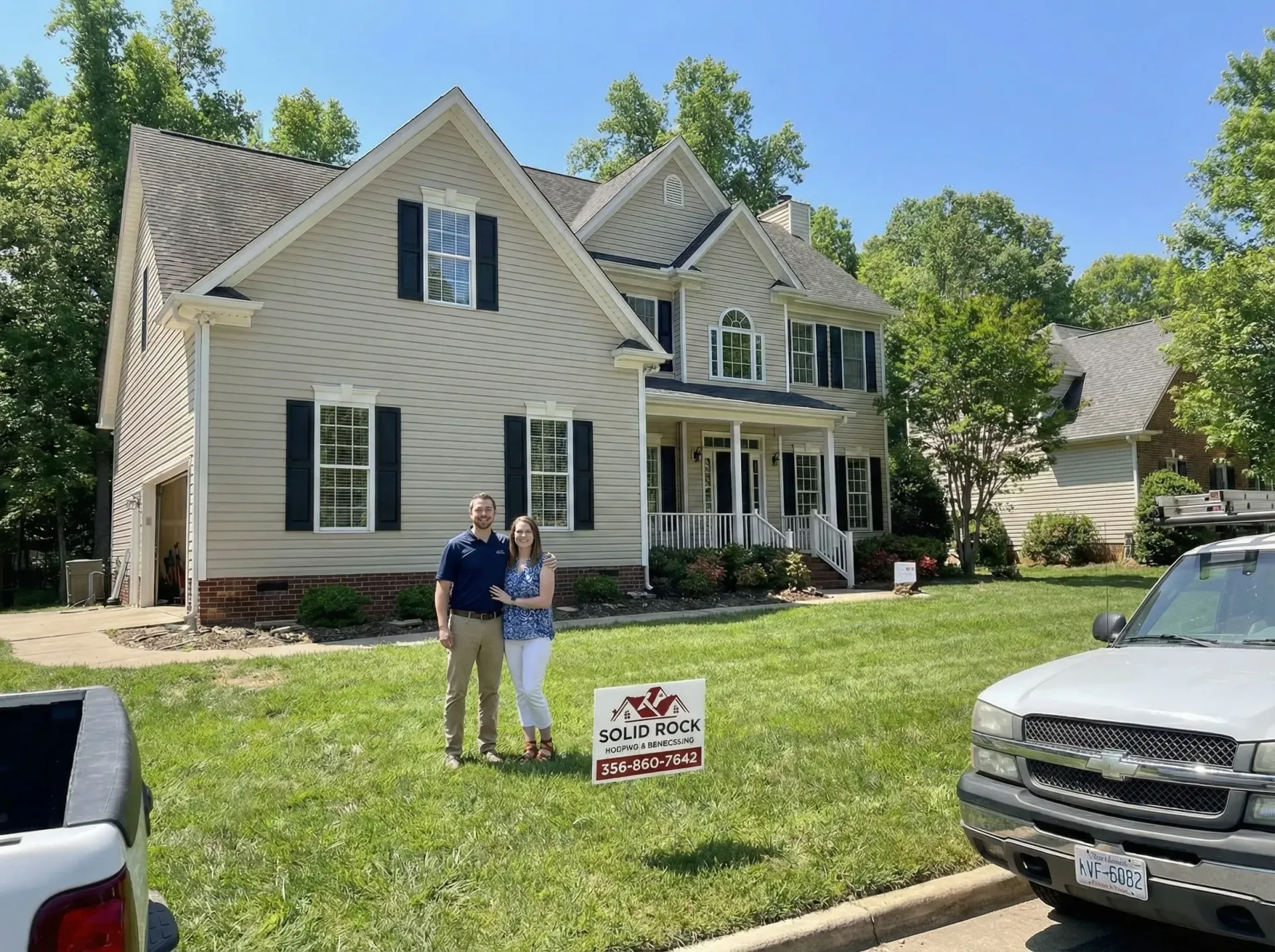 Greensboro homeowners trust Solid Rock Roofing & Remodeling for quality and reliability