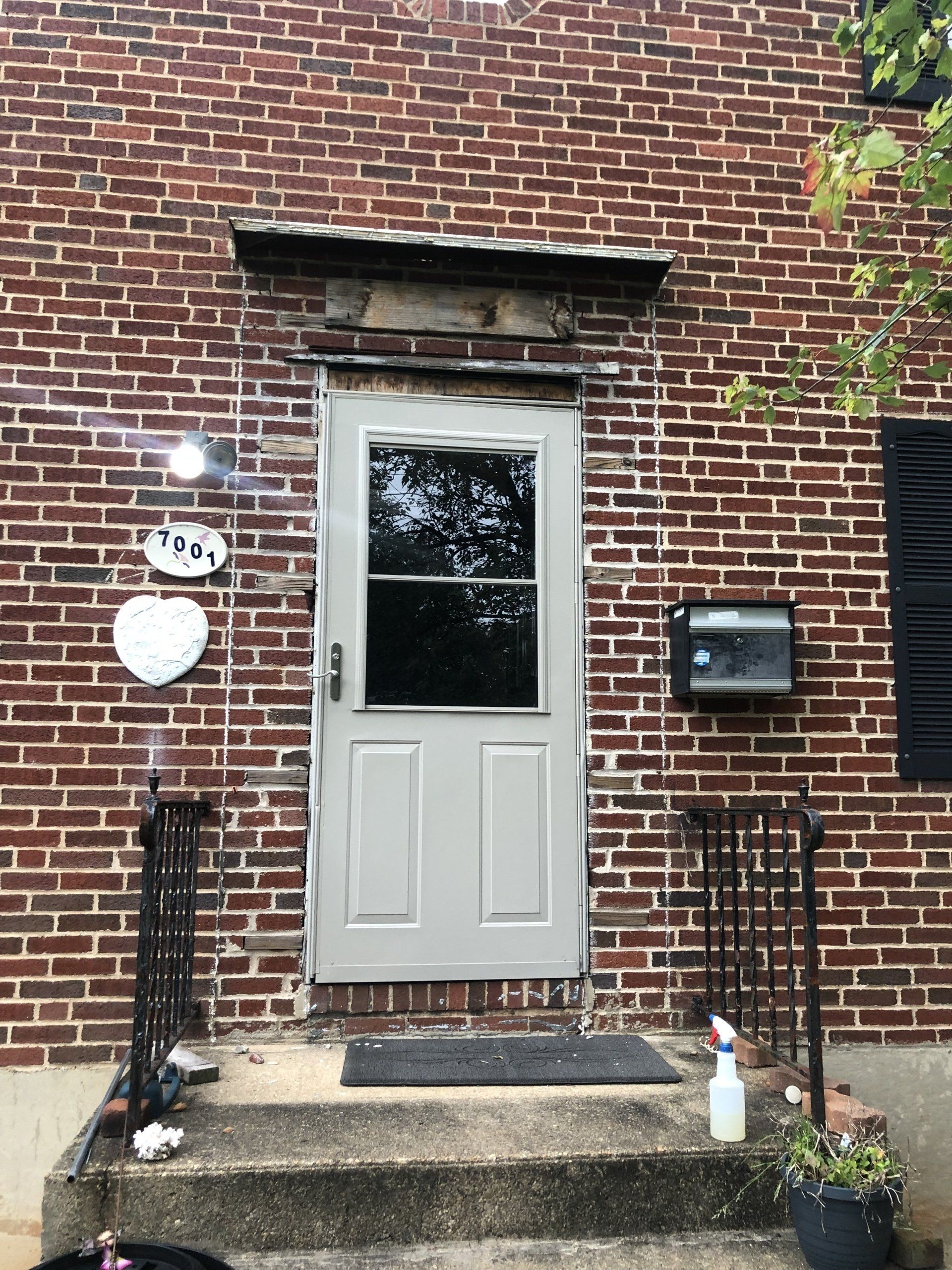 Front Door Frame Remodel