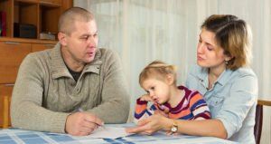 Indiana's Minor’s Compromise,  child with parents