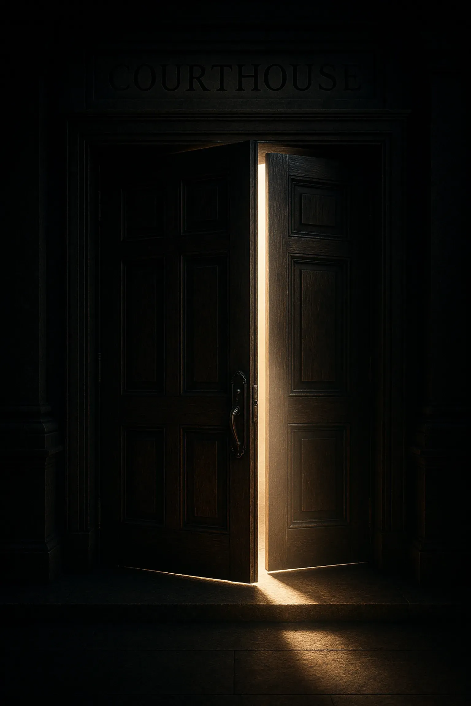 Henry County Courthouse doors