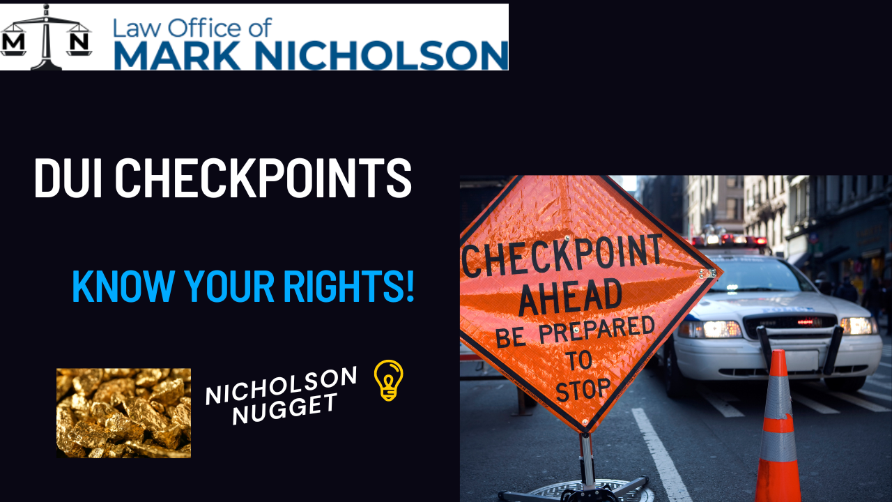 DUI Checkpoints in Indiana