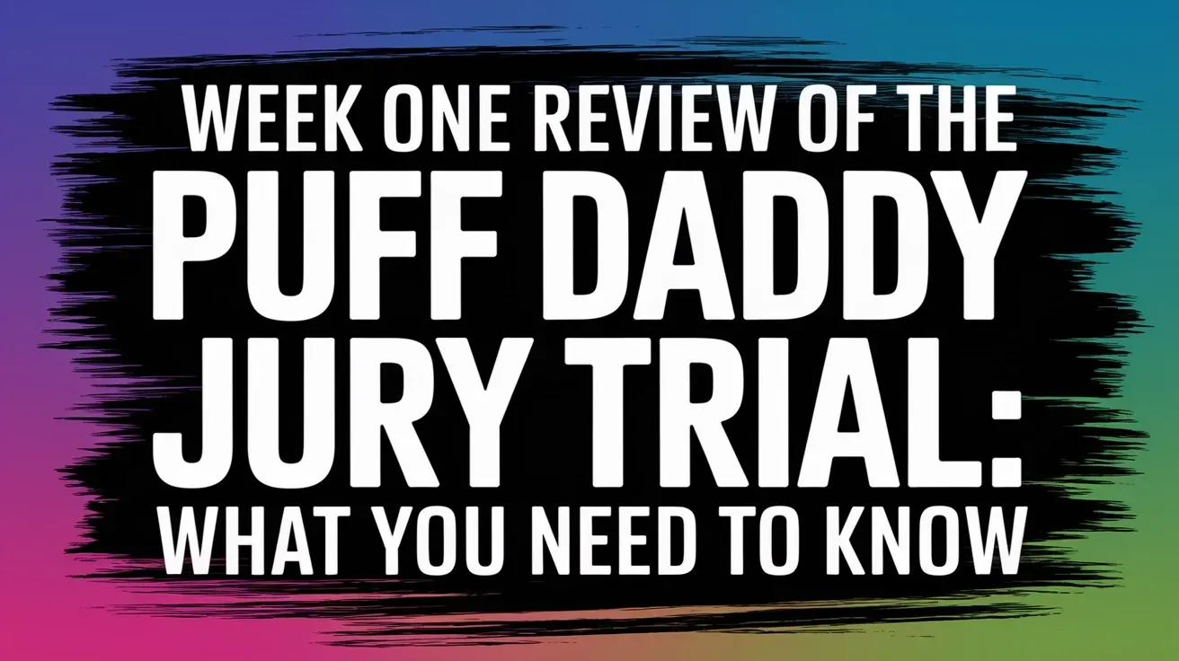 Puff Daddy jury trial