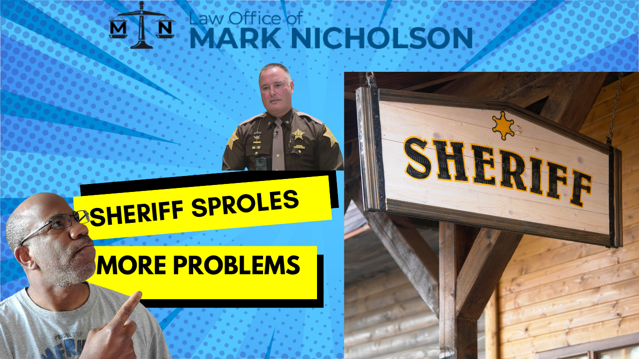 Sheriff John Sproles abuse